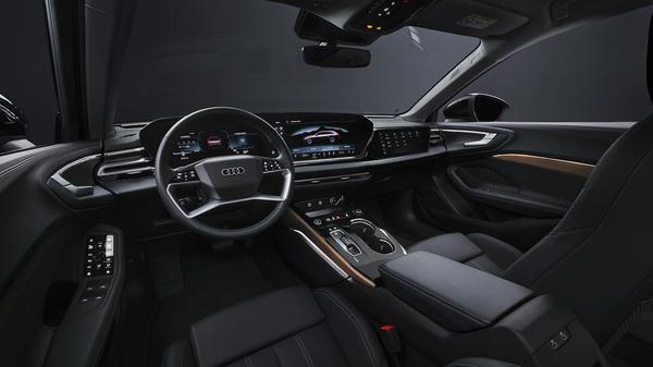 Grey 2025 Audi A5 interior